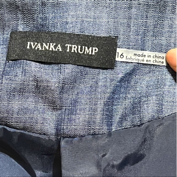 Ivanka Trump Plaid Tweed Blazer - Size 16 - Picture 3 of 6